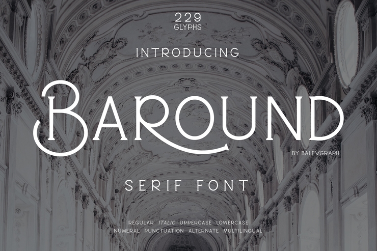 Baround字体 2