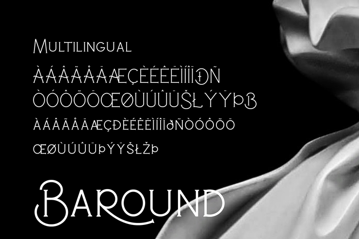 Baround字体 5