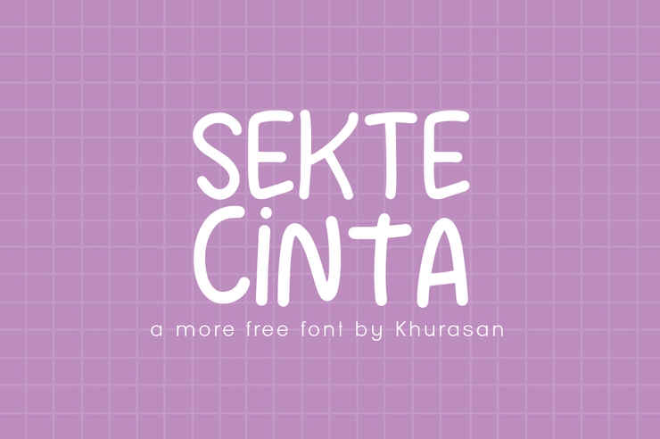 Sekte Cinta字体 1