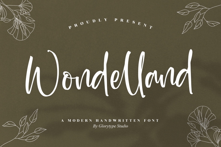 Wondelland字体 6