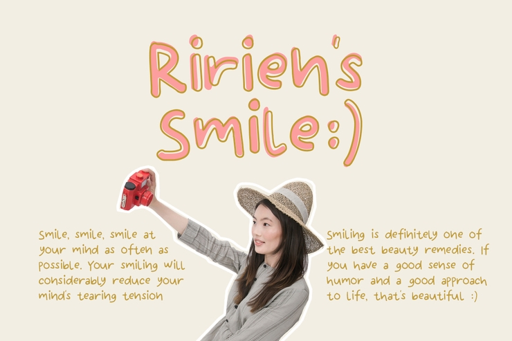 Ririen Note 's字体 2