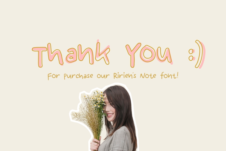 Ririen Note 's字体 10