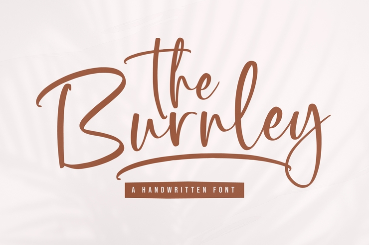 the burnley字体 5