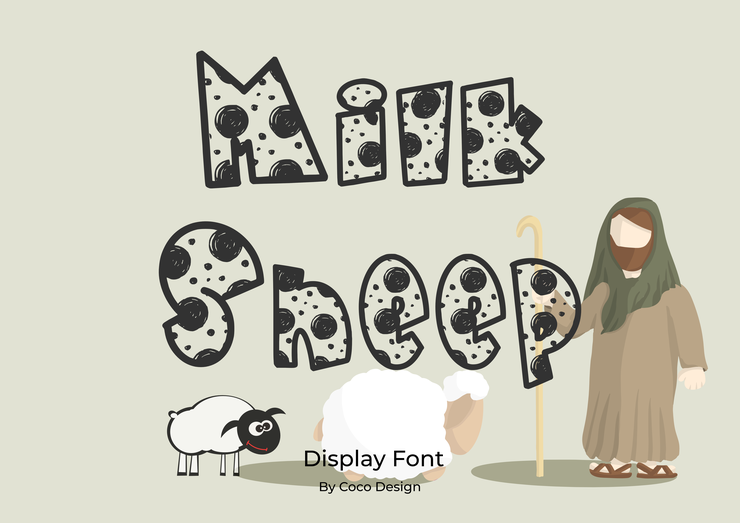 Milksheep字体 2
