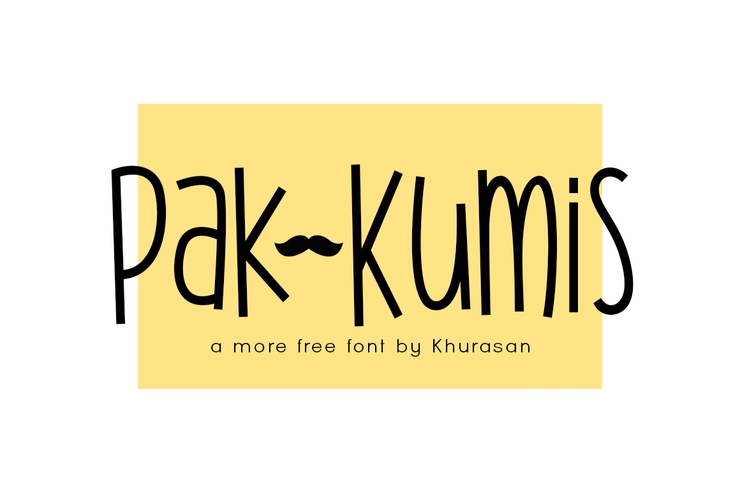 Pak Kumis字体 1