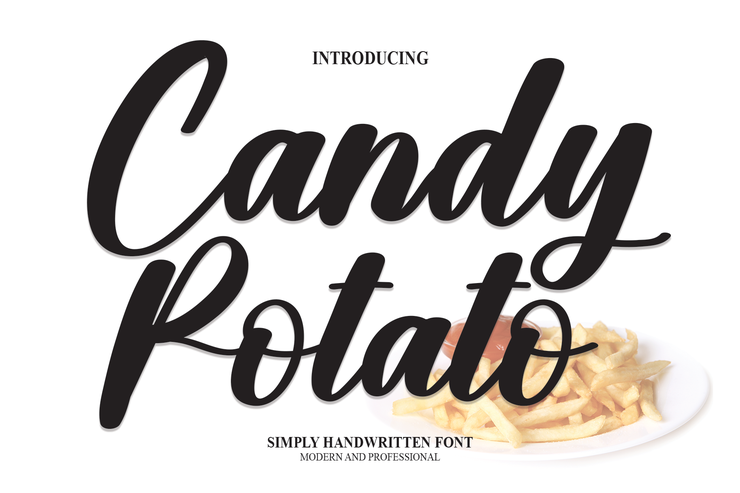 Candy Potato字体 1