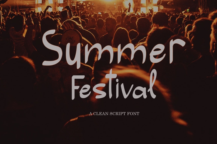 Summer Festival字体 1