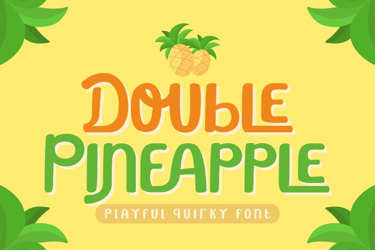 Double Pineapple字体 1