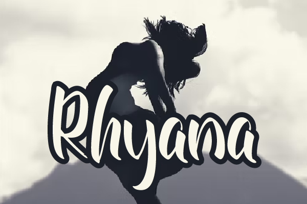 Rhyana字体 2