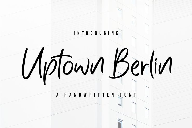 Uptown Berlin字体 2