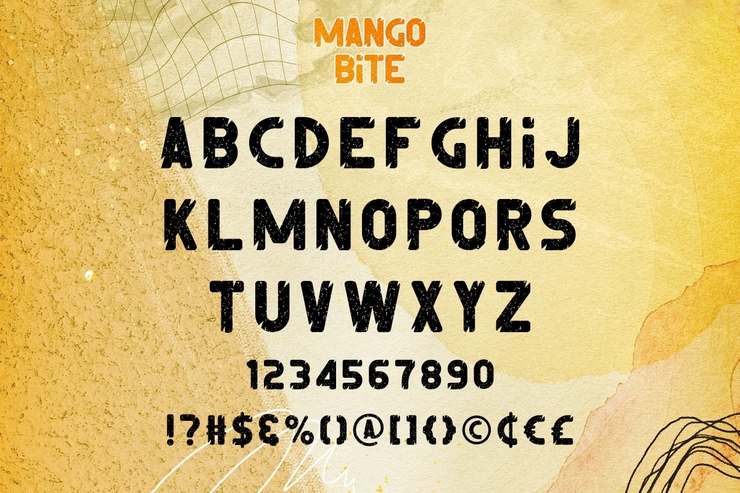 Mango Bite字体 2