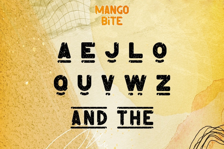 Mango Bite字体 5