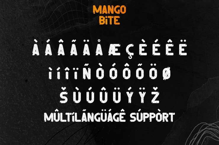 Mango Bite字体 7