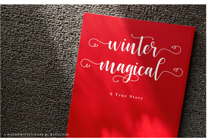 Winter Magical字体 4