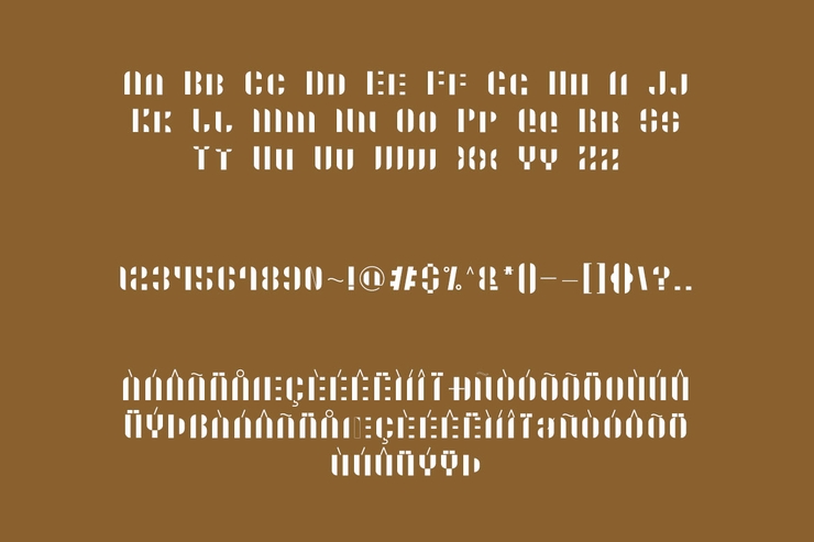 Gorasc字体 1
