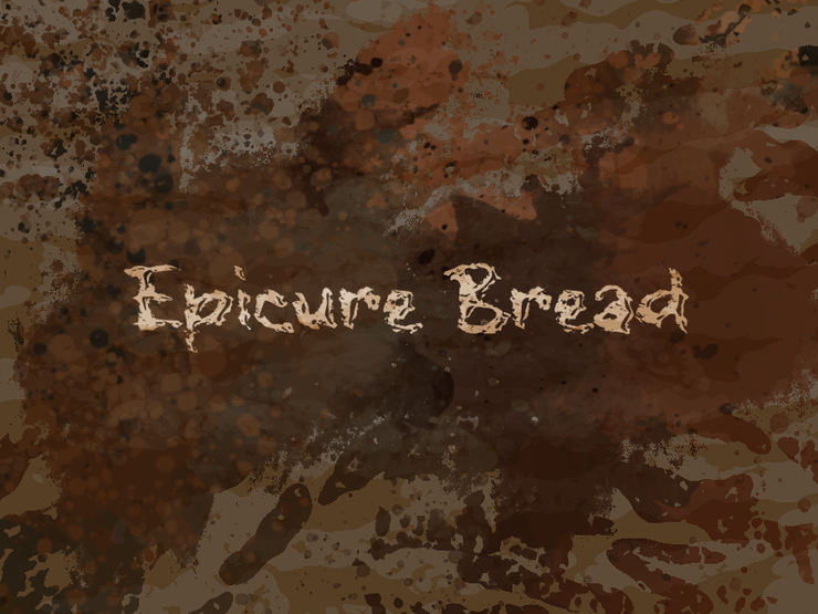 e Epicure Bread字体 1