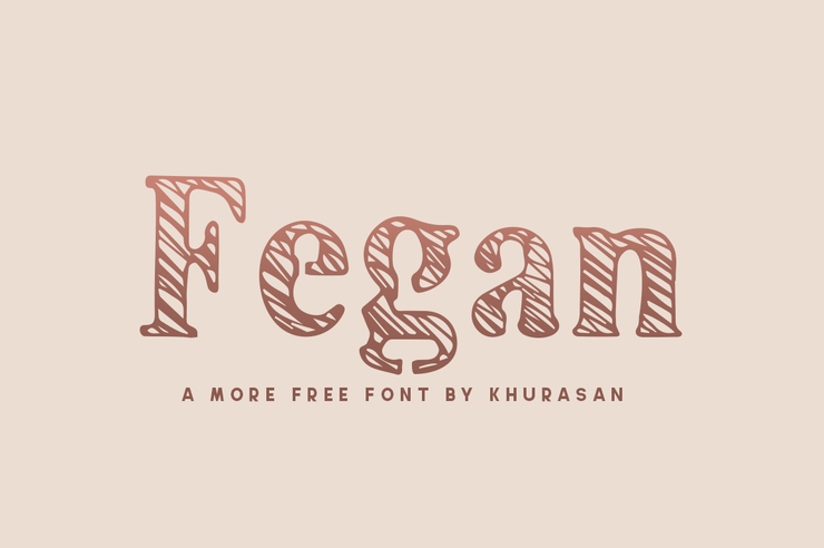 Fegan字体 1