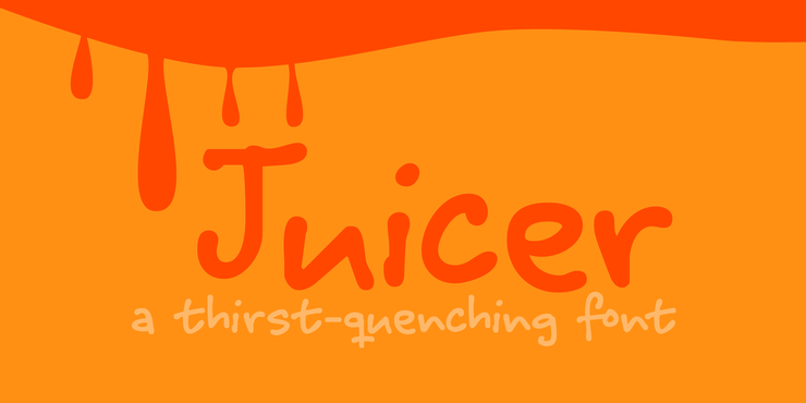 Juicer字体 1