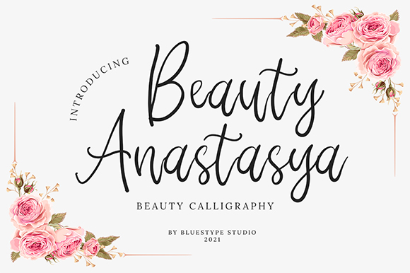 Beauty Anastasya字体 3