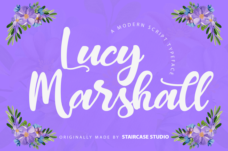 Lucy Marshall字体 1