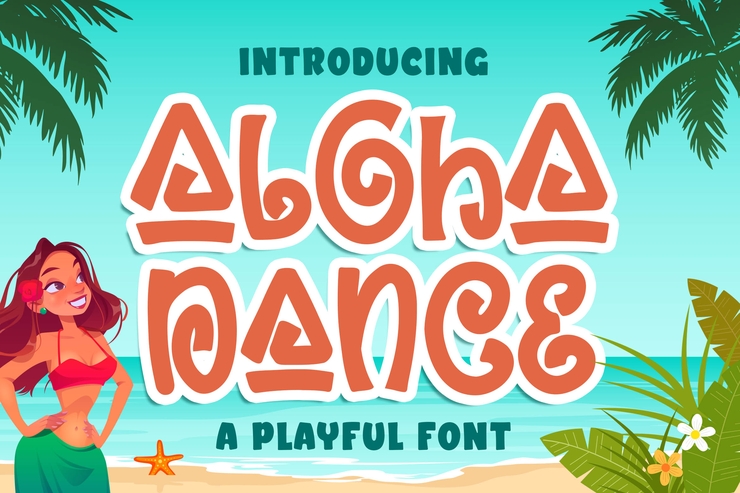 Aloha Dance字体 1