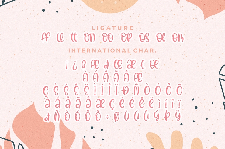 Rosalia Holiday字体 4