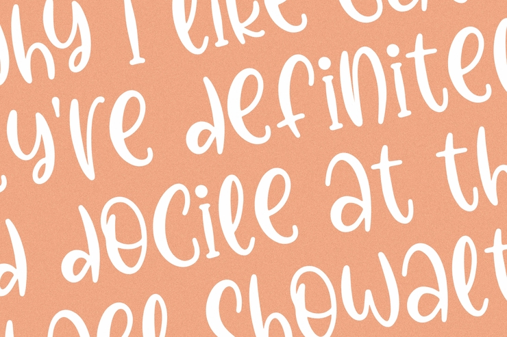 Rosalia Holiday字体 5