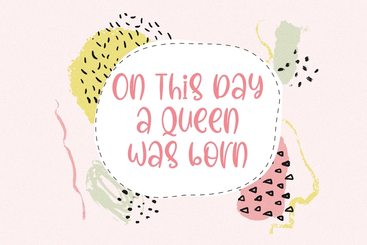 Rosalia Holiday字体 9