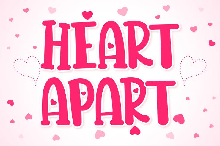 Heart Apart字体 1