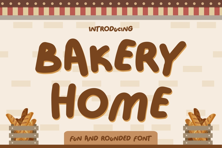 Bakery Home Trial字体 8