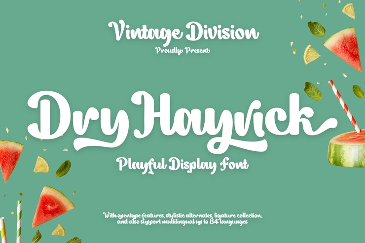 Dry Hayrick字体 4