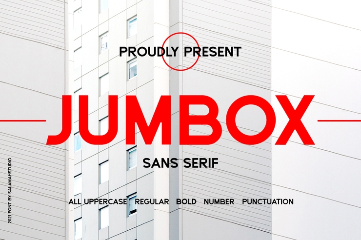 Jumbox字体 6