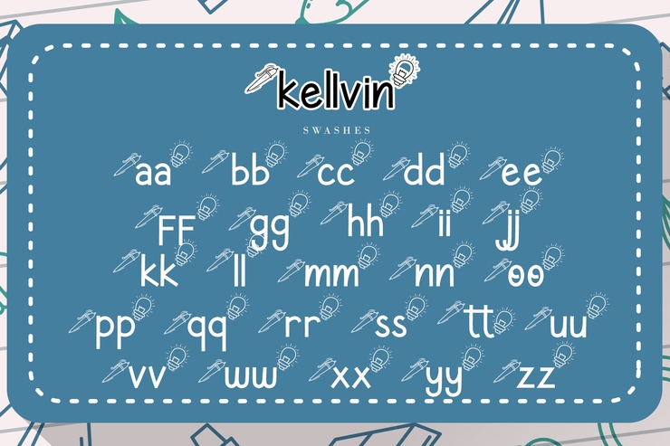 Kellvin字体 5