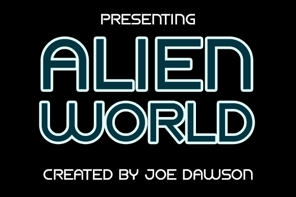 Alien World字体 2
