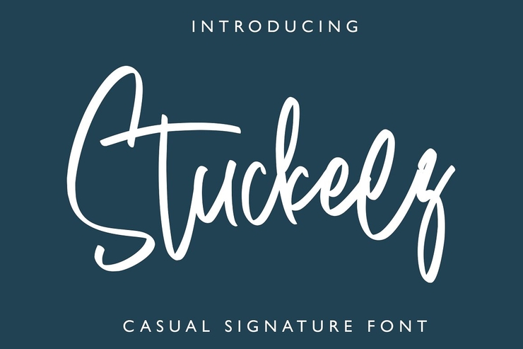 Stuckeez字体 2