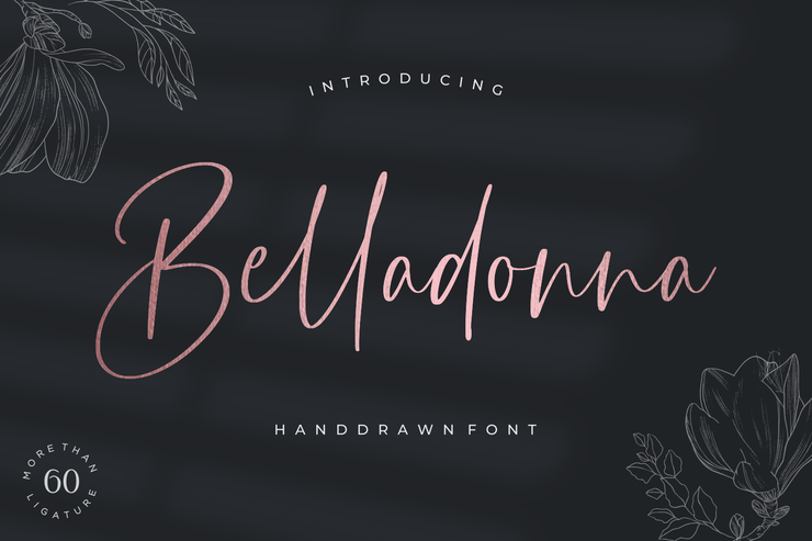 Belladonna字体 1
