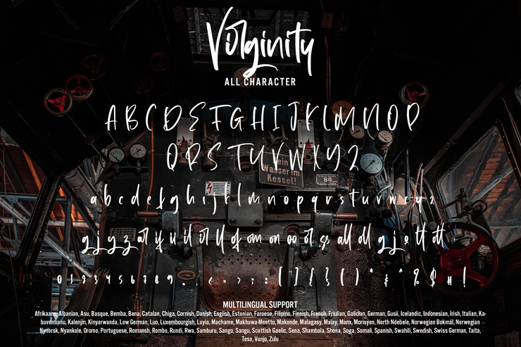 Virginity字体 1
