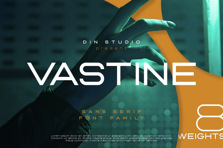 Vastine字体 3