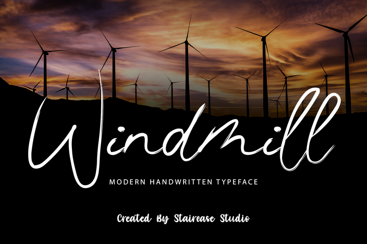 Windmill字体 1