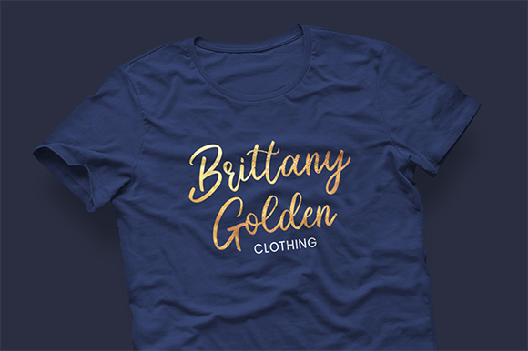 Brittany Golden字体 3