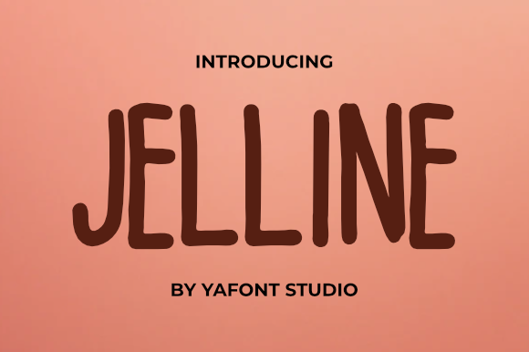 Jelline字体 1