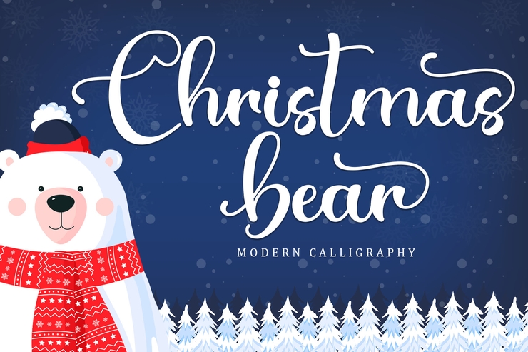 Christmas Bear字体 6