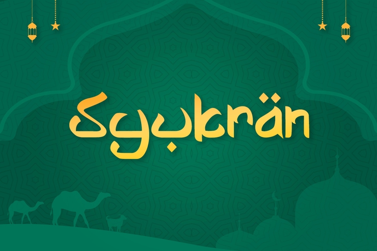 Shayan字体 1