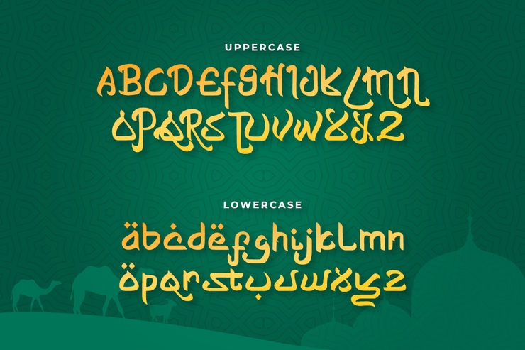 Shayan字体 8