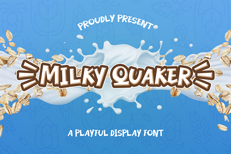Milky Quaker字体 1