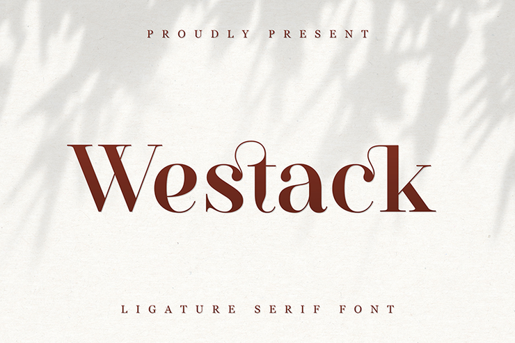 Westack字体 1
