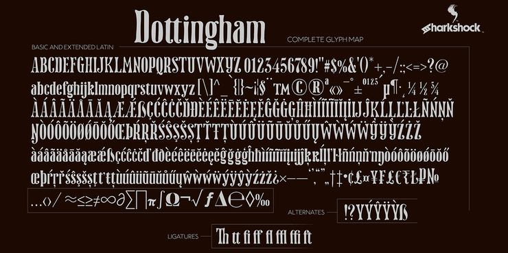 Dottingham字体 2