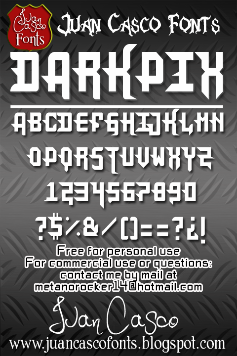 DarkPix字体 2