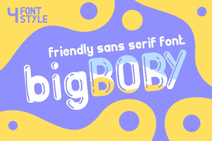 BigBOBY字体 5