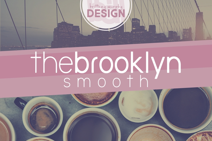The Brooklyn Smooth字体 1